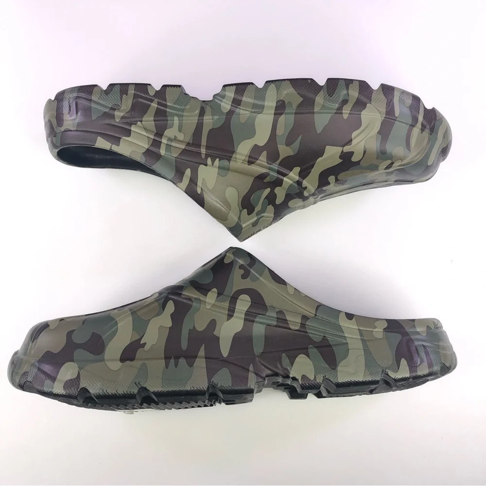 BASS Outdoor Camo Field Slides Clogs Shoes size 12 - Picture 3 of 12